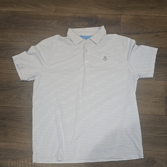 saltwater soul Other - SALT WATER SOUL MENS LATITUDE LINES POLO T SHIRT MOISTURE WICK QUICK DRY - 2X